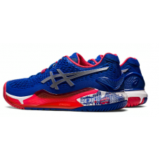 TÊNIS ASICS GEL-RESOLUTION 9 LIMITED EDITION - ASICS BLUE/ PURE SILVER